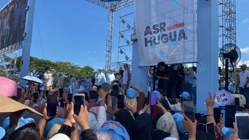 ASR-Hugua Paparkan 8 Program Unggulan di Pesta Rakyat Berkah Kendari